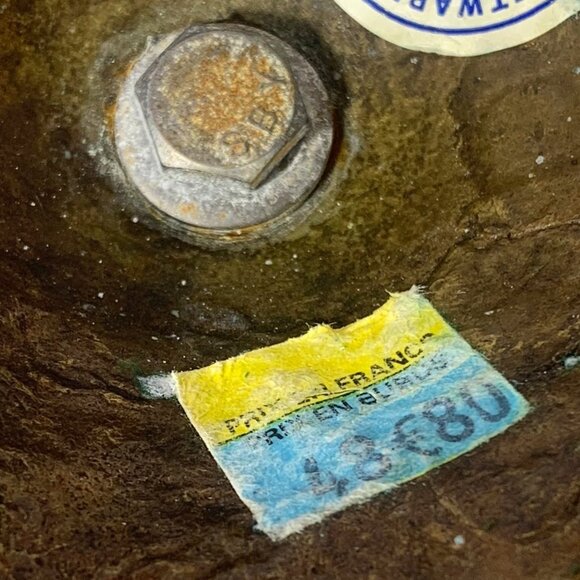 Vintage Meir Cohen Ltd Giftware Brass Menorah Candle Holder 9 Branch - Picture 8 of 8